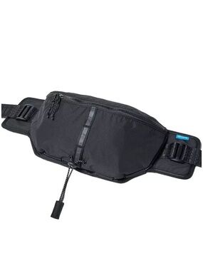 Janji Black Crossbody Waist Pack with Reflective Trim